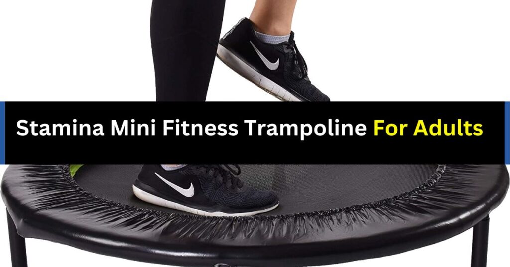 Stamina Mini Fitness Trampoline For Adults