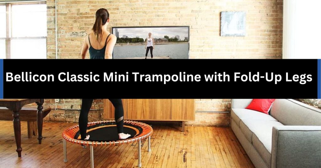 Bellicon Classic Mini Trampoline with Fold-Up Legs
