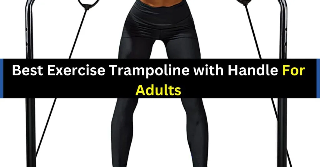Exercise Trampoline with Handle for Adults